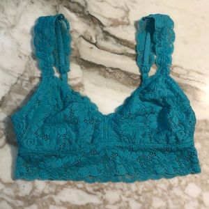 COPY - Aerie floral lace bralette small